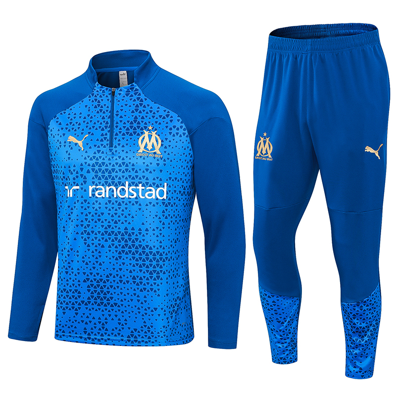 Marseille 23-24 Long Sleeve Training Set -Blue